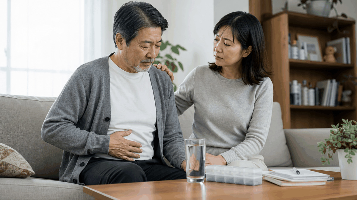 末期の胆嚢がんで見られやすい症状