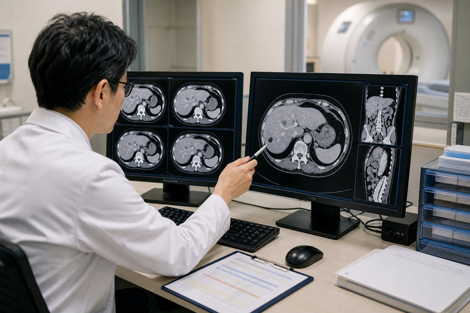 胆嚢がんの肝転移を調べる検査と確認するポイント