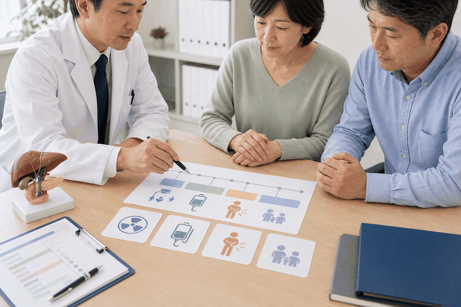 放射線治療と併用できる治療を相談して選択肢を整理する