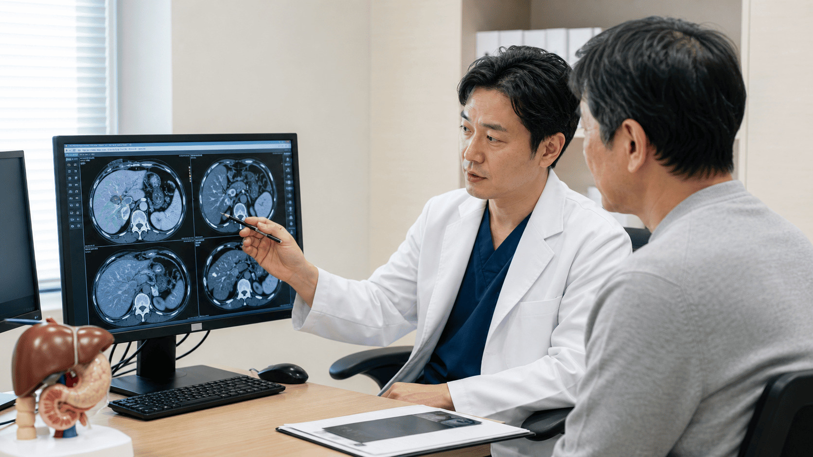 胆嚢がんのステージ3で行われる検査と診断の流れ