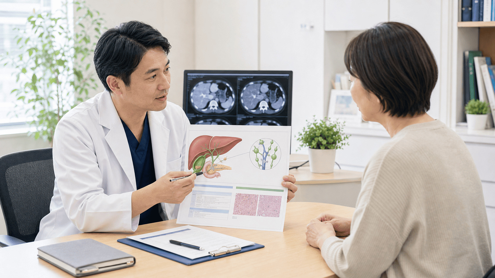 胆嚢がんの手術後に確認する病理結果と追加治療