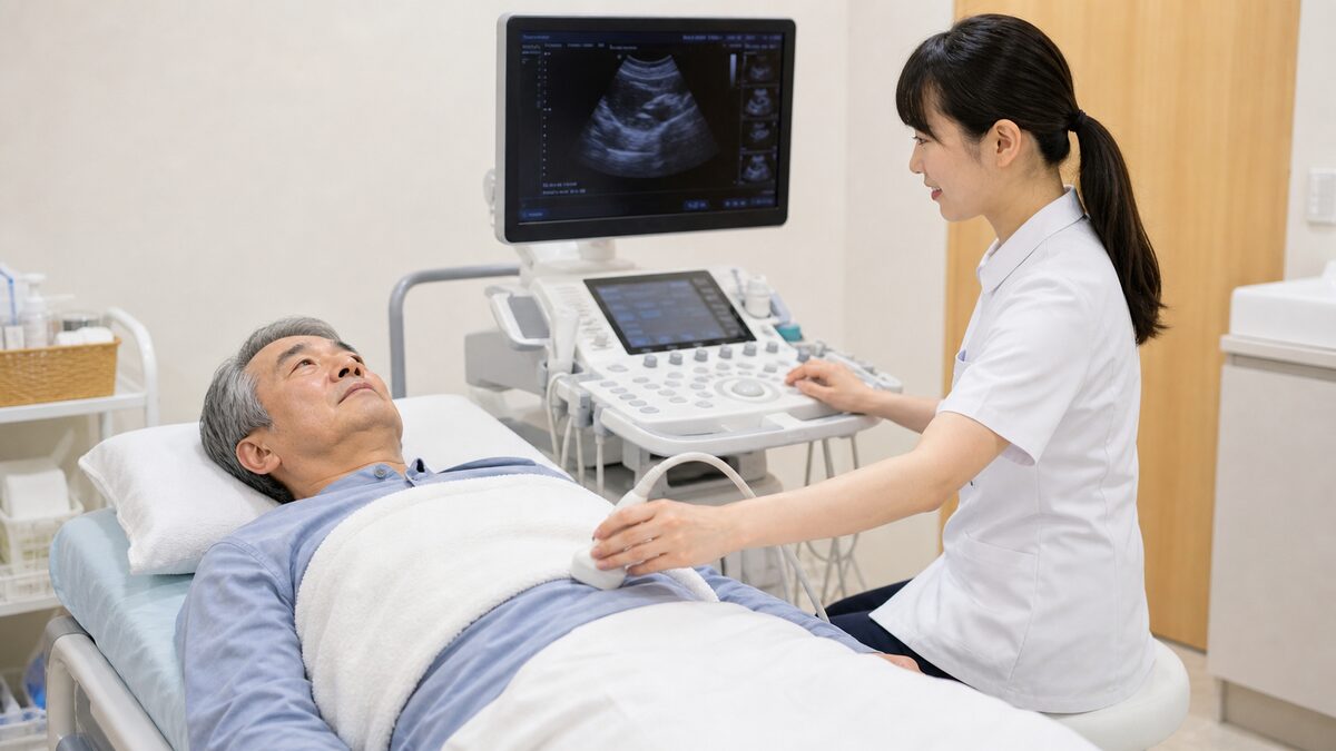 前立腺がんの腹水を調べる検査