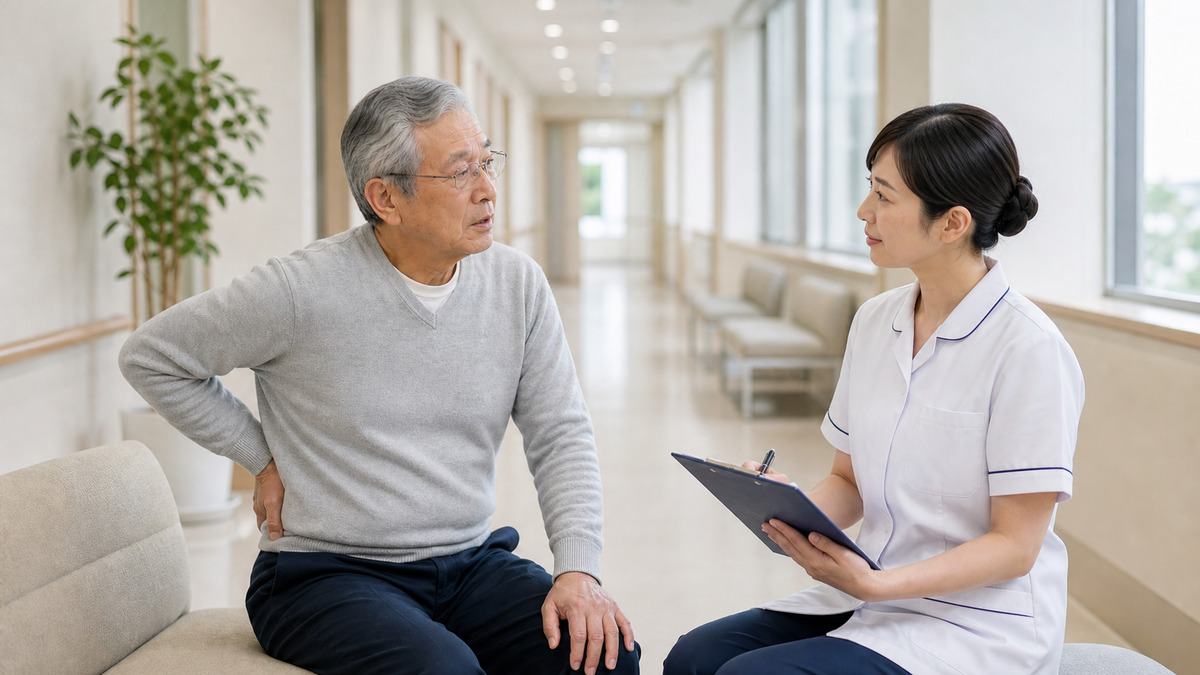 前立腺がんが進行したときに出る症状