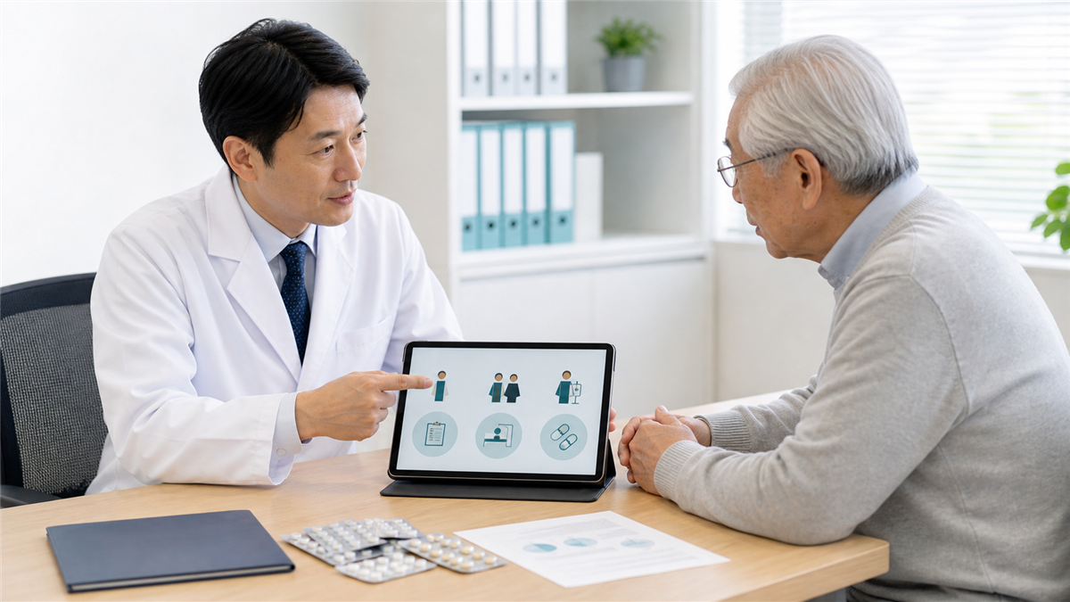 80代の前立腺がんの治療選択肢