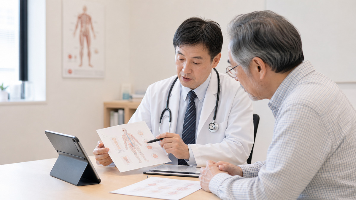 前立腺がんが転移しやすい部位と症状