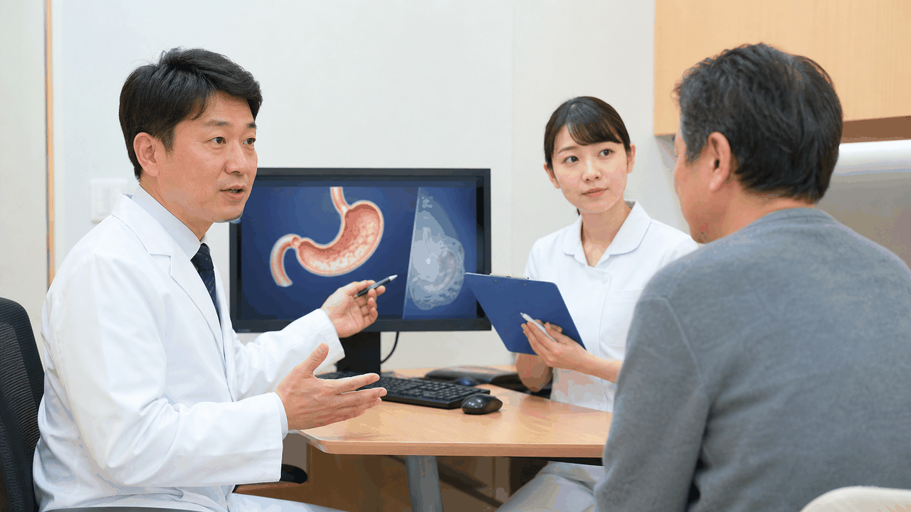 胃を切除する手術と周術期治療